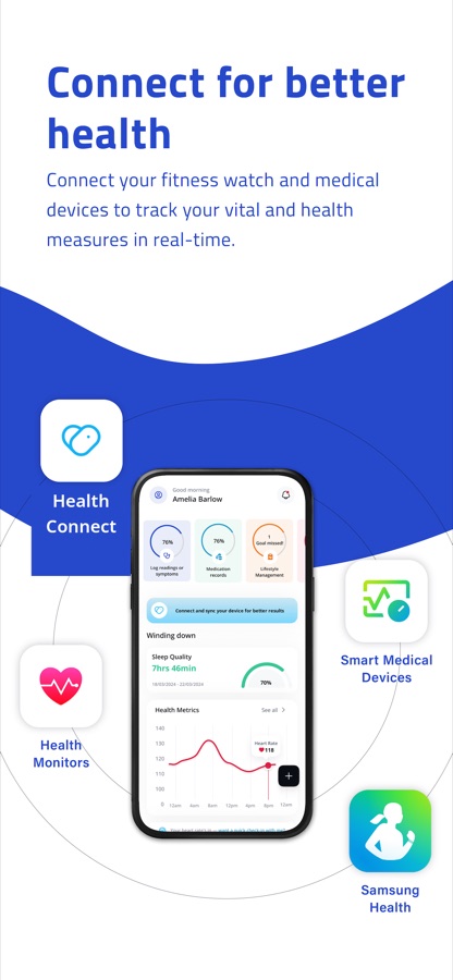 Connect your devices screen on Android